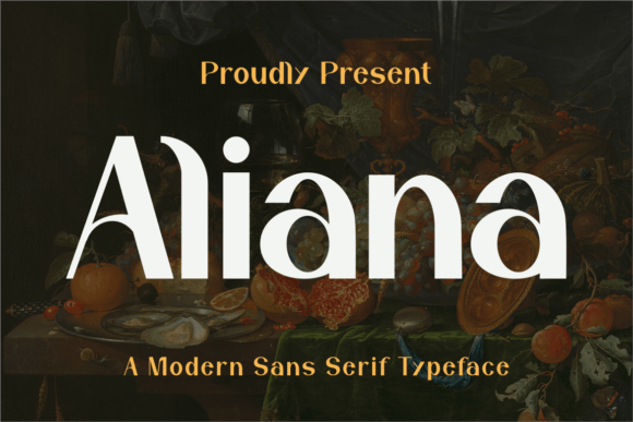 Aliana: A Modern Sans Serif Font for Makers