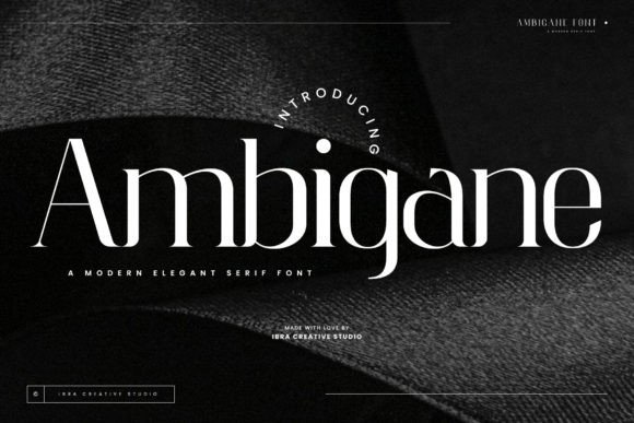 Ambigane Font Review: Elevating Small Business Branding