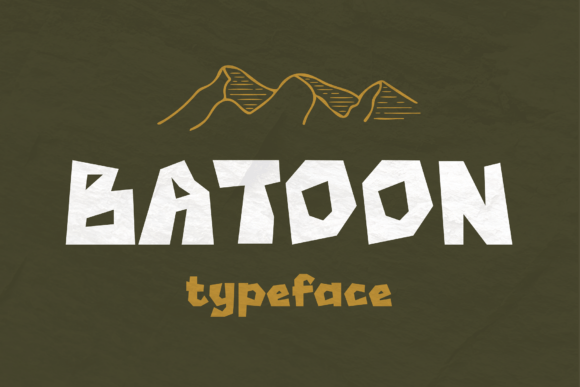 Batoon: A Sharp Sans Serif for Bold Editorial Design