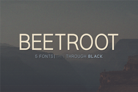 Beetroot Font: The Modern Sans Serif for Handmade Brands