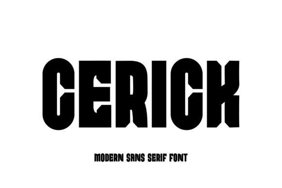 Cercik: The Modern Sans Serif Font for Bold Branding