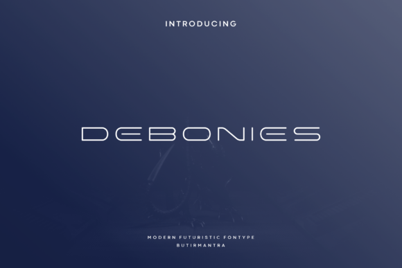 Debonies: A Futuristic Sans Serif Font for Editorial Design