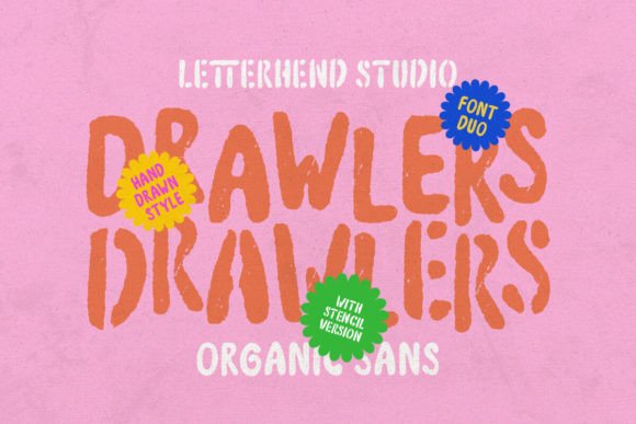 Drawlers Font: The Organic Sans for Modern Branding