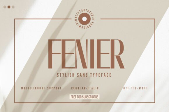 Fenier Font Review: A Bold, Minimalist Sans Serif for Modern Design