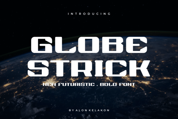 Globe Strick: The Bold Serif Font for Makers