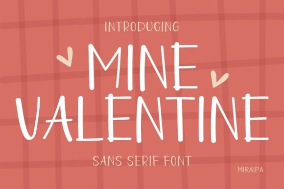 Mine Valentine Font for Modern Business Branding