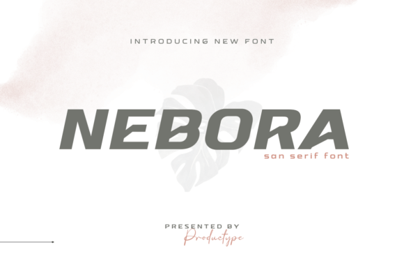 Nebora: A Professional Sans Serif Font for Modern Brands