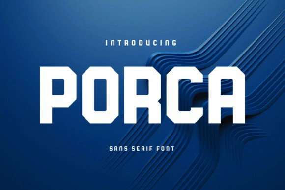 Porca Typeface Review: Minimalist Sans Serif for Branding