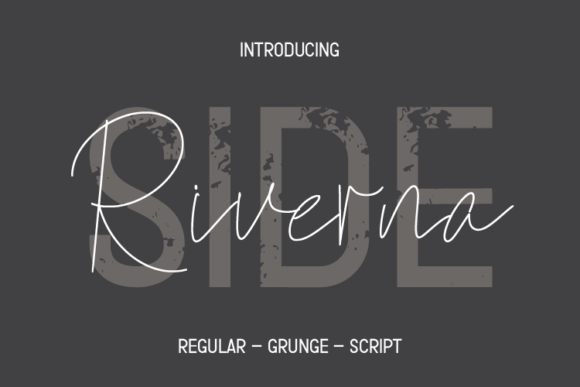 Riverna Side: A Modern Sans Serif Font for Small Business Branding