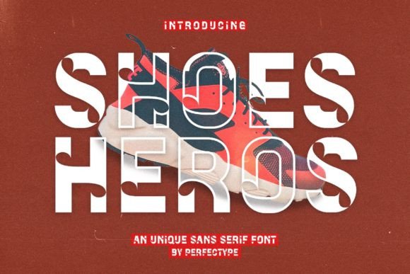 Shoes Heros Typeface for Modern Web Design