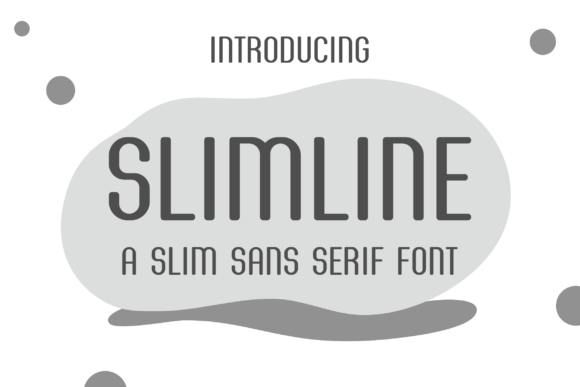 Slimline: The Sleek Sans Serif Font for Modern Crafters