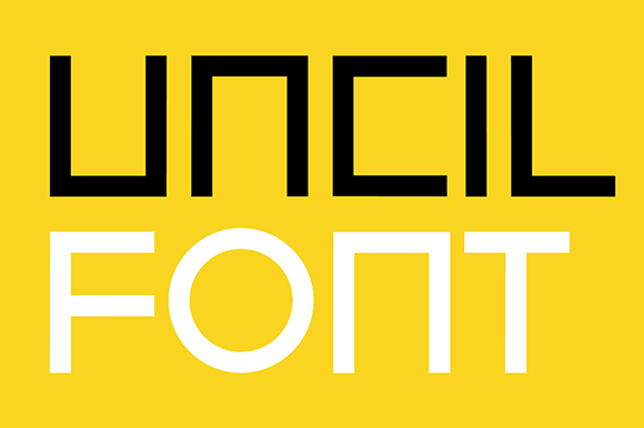 Uncil Font Review: A Bold Sans Serif for Modern Branding