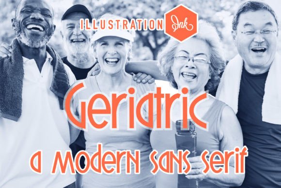 Using Geriatric Font for Modern Brand Identity Projects
