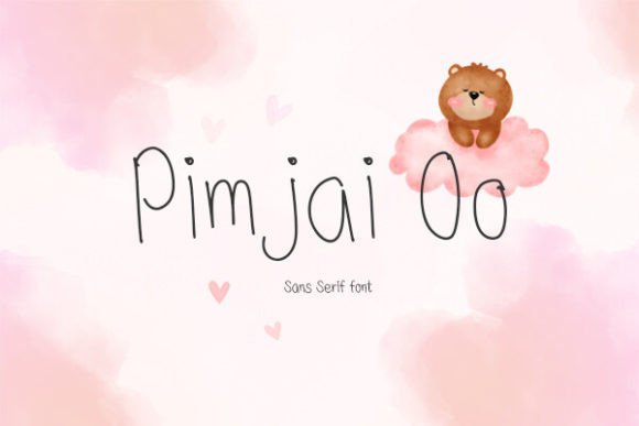 Using Pimjai Oo Font for Playful Brand Identity