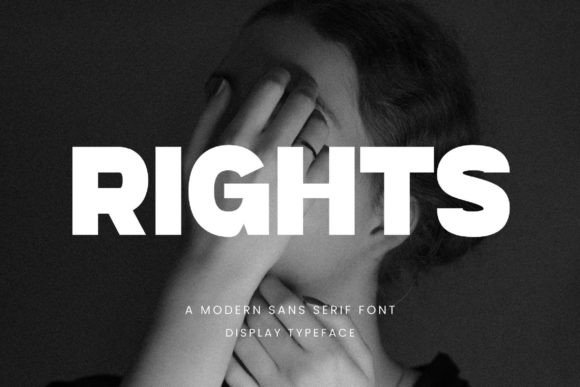 Using Rights: A Modern Sans Serif Font for Branding