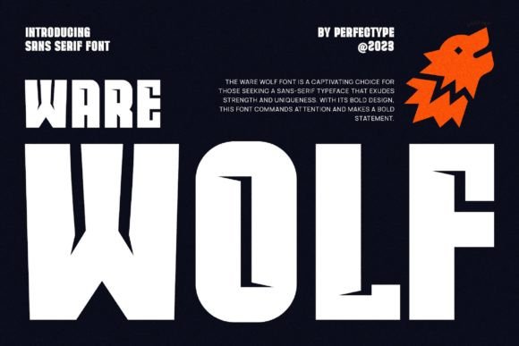 Ware Wolf Typeface Review for Modern Campaigns